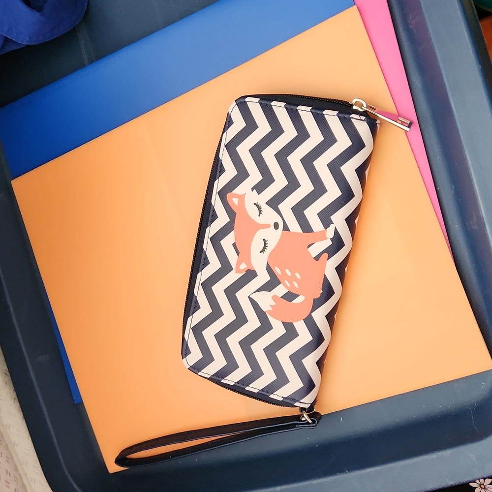 Fox wristlet